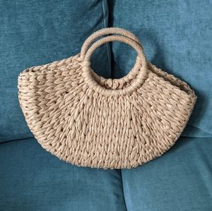 Main Character Straw Bag